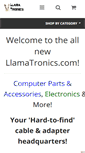 Mobile Screenshot of llamatronics.com